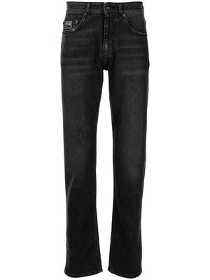 Versace Jeans Couture slim-cut dark-wash jeans - Black