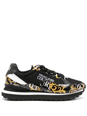 Versace Jeans Couture Spyke panelled sneakers - Black