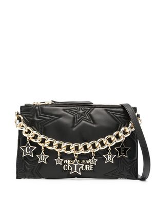 Versace Jeans Couture star-motif crossbody bag - Black