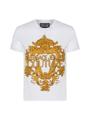 Versace Jeans Couture T-shirts And Polos White