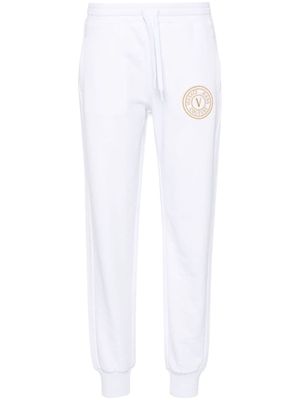 Versace Jeans Couture tapered track pants - White