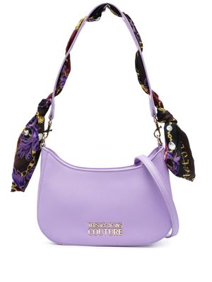 Versace Jeans Couture Thelma scarf-wrapped shoulder bag - Purple