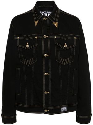 Versace Jeans Couture V-Emblem denim jacket - Black