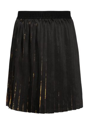 Versace Jeans Couture Watercolour Couture miniskirt - Black