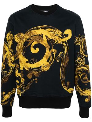 Versace Jeans Couture Watercolour Couture sweatshirt - Black