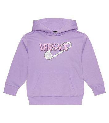 Versace Kids Baby printed cotton jersey hoodie