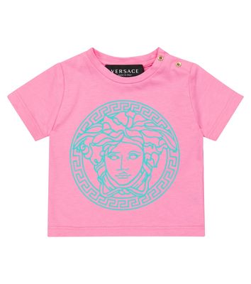 Versace Kids Baby printed cotton jersey T-shirt