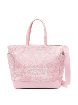 Versace Kids Barocco Athena Baby Changing bag - Pink