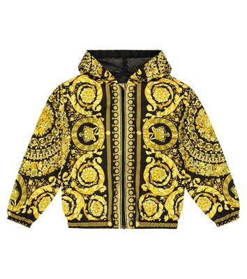 Versace Kids Barocco print jacket