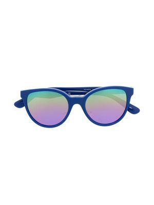 Versace Kids cat eye-frame sunglasses - Blue
