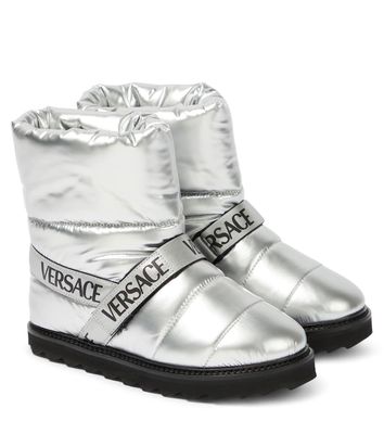 Versace Kids Logo snow boots