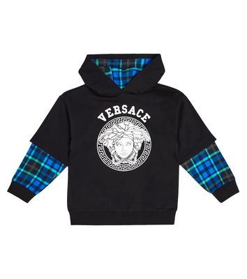 Versace Kids Medusa cotton hoodie