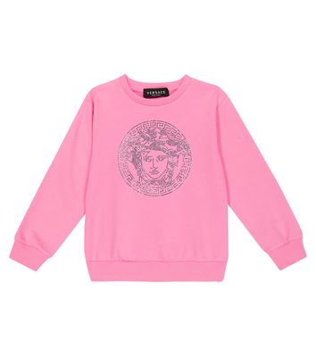 Versace Kids Medusa embellished sweatshirt