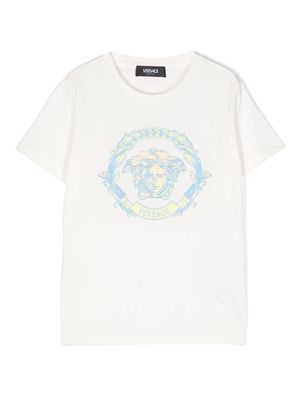 Versace Kids Medusa Head motif T-shirt - White