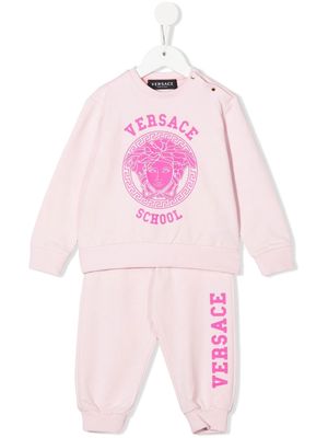 Versace Kids Medusa Head motif tracksuit - Pink