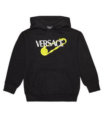 Versace Kids Medusa-print cotton hoodie