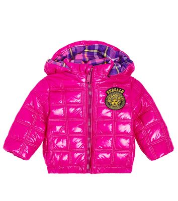 Versace Kids Medusa quilted puffer jacket