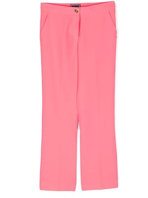 Versace Kids Medusa straight-leg trousers - Pink