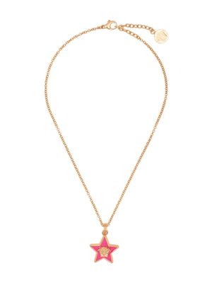 Versace Kids Star Medusa chain-link necklace - Gold