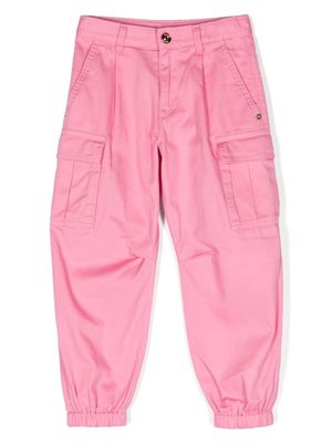 Versace Kids tapered cargo trousers - Pink