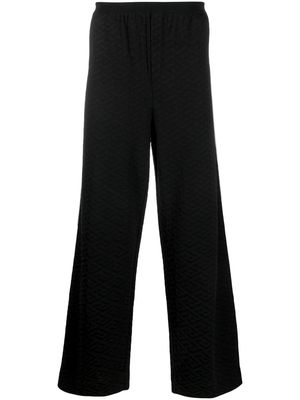 Versace La Greca print sweatpants - Black
