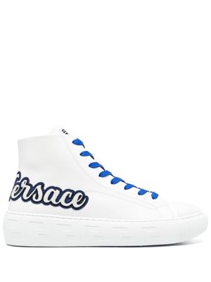 Versace La Greca Varsity sneakers - White