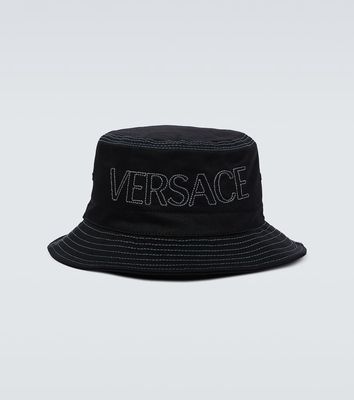 Versace La Medusa cotton canvas bucket hat