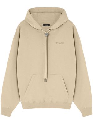 Versace La Medusa cotton hoodie - Neutrals