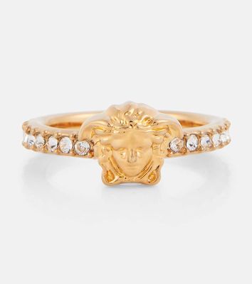 Versace La Medusa crystal ring