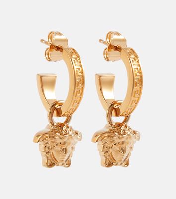 Versace La Medusa Greca hoop earrings