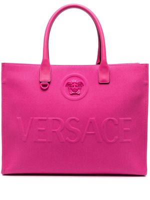 Versace La Medusa large tote bag - Pink