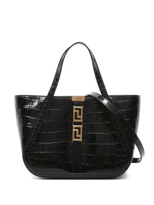 Versace large Greca Goddess tote bag - Black