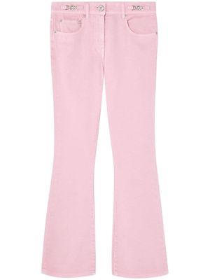 Versace Medusa '95 flared cotton jeans - Pink