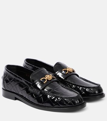 Versace Medusa '95 patent leather loafers
