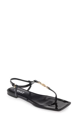 Versace Medusa '95 T-Strap Sandal in Black