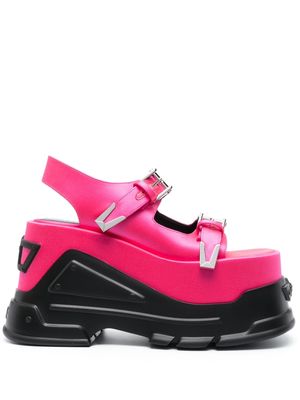 Versace Medusa Anthem platform sandals - Pink