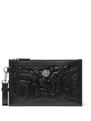 Versace Medusa Biggie Barocco clutch bag - Black