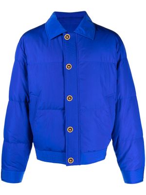 Versace Medusa buttoned-up jacket - Blue