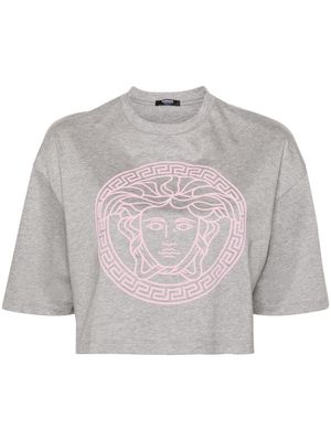 Versace Medusa Head cotton T-shirt - Grey