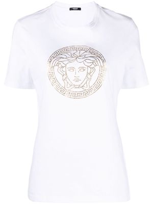 Versace Medusa Head cotton T-shirt - White