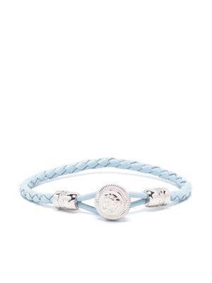 Versace Medusa Head leather bracelet - Blue