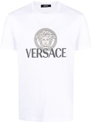Versace Medusa Head-print cotton T-shirt - White