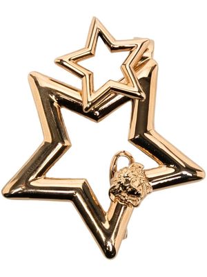 Versace medusa-head star hair clip - Gold
