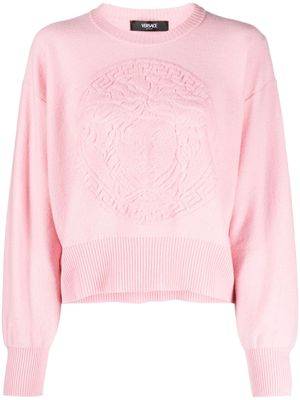 Versace Medusa Head wool-cashmere jumper - Pink