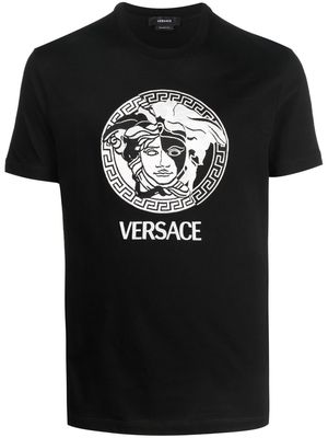 Versace Medusa-print T-shirt - Black