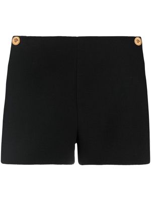 VERSACE Medusa-stud mini shorts - Black