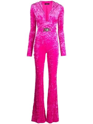 Versace Medusa V-neck jumpsuit - Pink