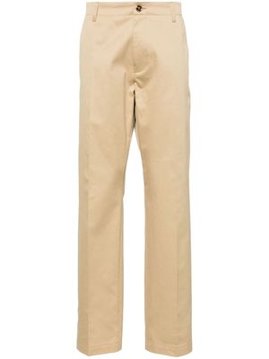 Versace mid-rise straight-leg chinos - Neutrals