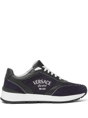 Versace Milano lace-up sneakers - Black