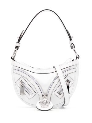 Versace mini Repeat shoulder bag - White